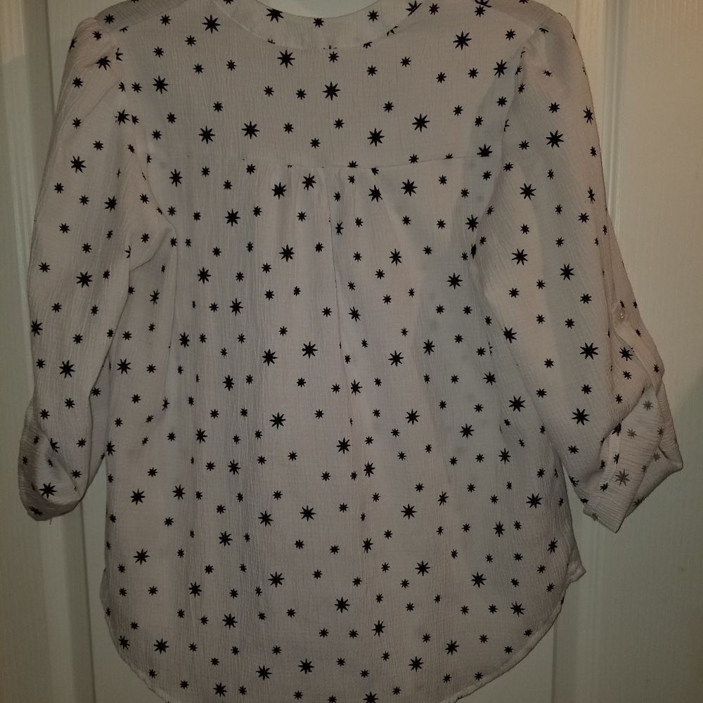 CAMISOLE TOP WHITE/BLACK TOP - Picture 6 of 15